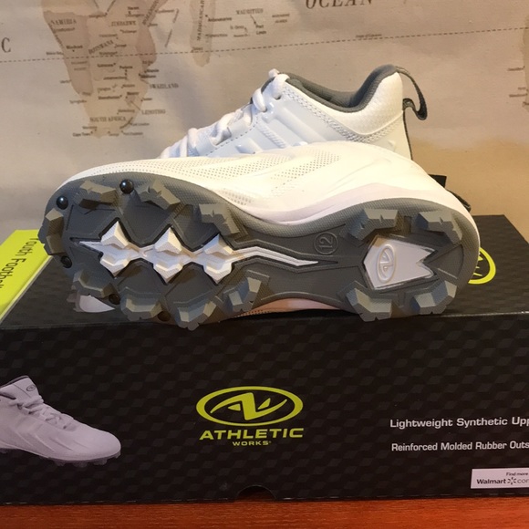 Athletic Works Youth Football Cleats Size 12 - Picture 3 of 4